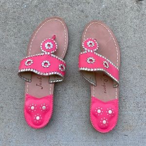 JACK ROGERS NEW CONDITION BEAUTIFUL PINK COLOR